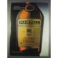 1982 Martell Cognac Ad - More Civilized Pleasures