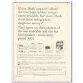 ACOUSTIC RESEARCH INC 1964 Survey Best turntabl...