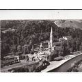 Lourdes France Postcard 1967 used VGC