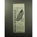 1957 Wolverine Shoes Ad - Soft as a sunset and just as colorful