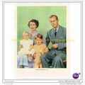 QUEEN AND FAMILY PORTRAIT, 1951, Book Illustration
