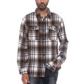Men's Checkered Soft Flannel Shacket