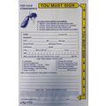 Key Drop off Envelope - EBNO-1-Y - 500 Qty. (W1)