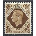 1936 SG477 1s Bistre Brown Unmounted Mint.