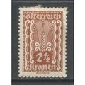 Austria.SG464 2 1/2k Ear of Corn (Brown).Mounte...