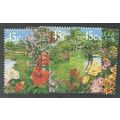 AUS 2000 SET 'GARDENS'(5v) FINE USED (EBID48-004)