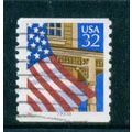 Used 2913 32c U.S. Flag Over Porch Fine CNS 333...