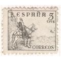 Spain 1936 - 5c brown - El Cid - used 2