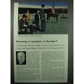 1954 Britain Tourism Ad - Sir Alexander Maxwell