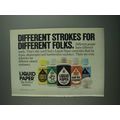 1984 Liquid Paper Ad - Different Strokes For Folks