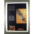 1996 Pentax IQZoom 160 Camera Ad - From a Distance