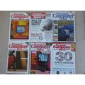 6 personal Computer World mags 1988-2008 see de...