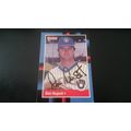 1988 Donruss Card # 602 Don August Autograph 20...