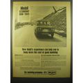 1965 Mobil Petrol and Oil Advertisement