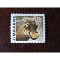 Zimbabwe 1980 Definitives Warthog 13c mint stam...