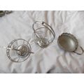 CHROME BASES RETRO STYLE 60/70S NO BLUE BOWLS (...