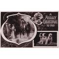 Merry Christmas Highwayman Old Real Photo Postcard