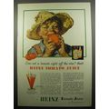 1932 Heinz Tomato Juice Ad - Ever eat a tomato ...