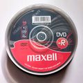 Genuine Maxell DVD-R 4.7GB 120 mins Video 1x-16...