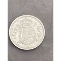 Münze Münzen Umlaufmünze Spanien 5 Pesetas 1975...