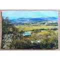 POSTCARD: NEWTONMORE AND THE RIVER SPEY: 1970
