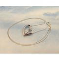 Vintage 925 Sterling Silver and Cubic Ziconia H...