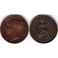 Great Britain. Victoria. Farthing 1839. dy21739
