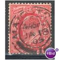 GB stamps 1902-10 KEV11 - 1d SG219 Maidstone 2