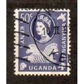 KEN 1960 50c 'QUEEN ELIZABETH II' FINE USED (EB...