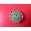 1952 GEORGE VI BRASS THREEPENCE - COIN - 2 FREE...