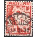 Peru 1938 - SG642 - 10c Automobile Roads In And...