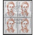 1989 Michel 1405 - cancelled - block of 4