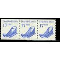 2135 17c Dog Sled Very Fine MNH Dry Gum PNC 2/3...