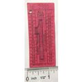 Vintage: Crich Tramways Museum 1D ticket