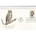 United States 1978 Great Horned Owl FDC Fairban...