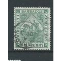barbados stamps sg117 sg 117 1897 used cds cancel