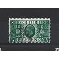 GB.SG453 1/2d Green.Fine Used.Jun25