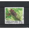 Singapore.SG498 75c Cicada.Fine Used.Jul25