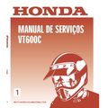 HONDA VT600C MANUAL DE SERVICOS MOTOCICLETA 262...