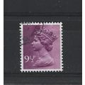 GB.X884 9 1/2p Purple.Fine Used.Aug25
