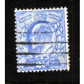 GREAT BRITAIN 1902 EDWARD VII SG230 2 1/2d ULTR...