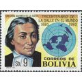 BOLIVIA, De la Salle Schools, yellow 1980, Bs9