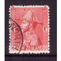 NEW ZEALAND 1926 SG 468 1d ROSE CARMINE FINE US...