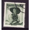 AUSTRIA 1948 PROV COSTUMES SG 1127 1s GREEN FIN...