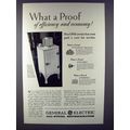 1930 General Electric Refrigerator Ad - What Proof