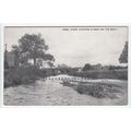 Stepping Stones on the Skell Ripon Postcard Nor...