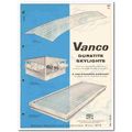 E VAN NOORDEN COMPANY 1958 Vanco Duratite skyli...