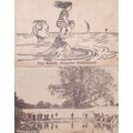 Swimming Sport 2x Antique Early Pool Real Photo...