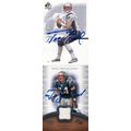 TOM BRADY & TEDY BRUSCHI JERSEY AUTOGRAPHED 200...