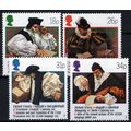 ZAYIX Great Britain 1205-1208 MNH Welsh Bible R...